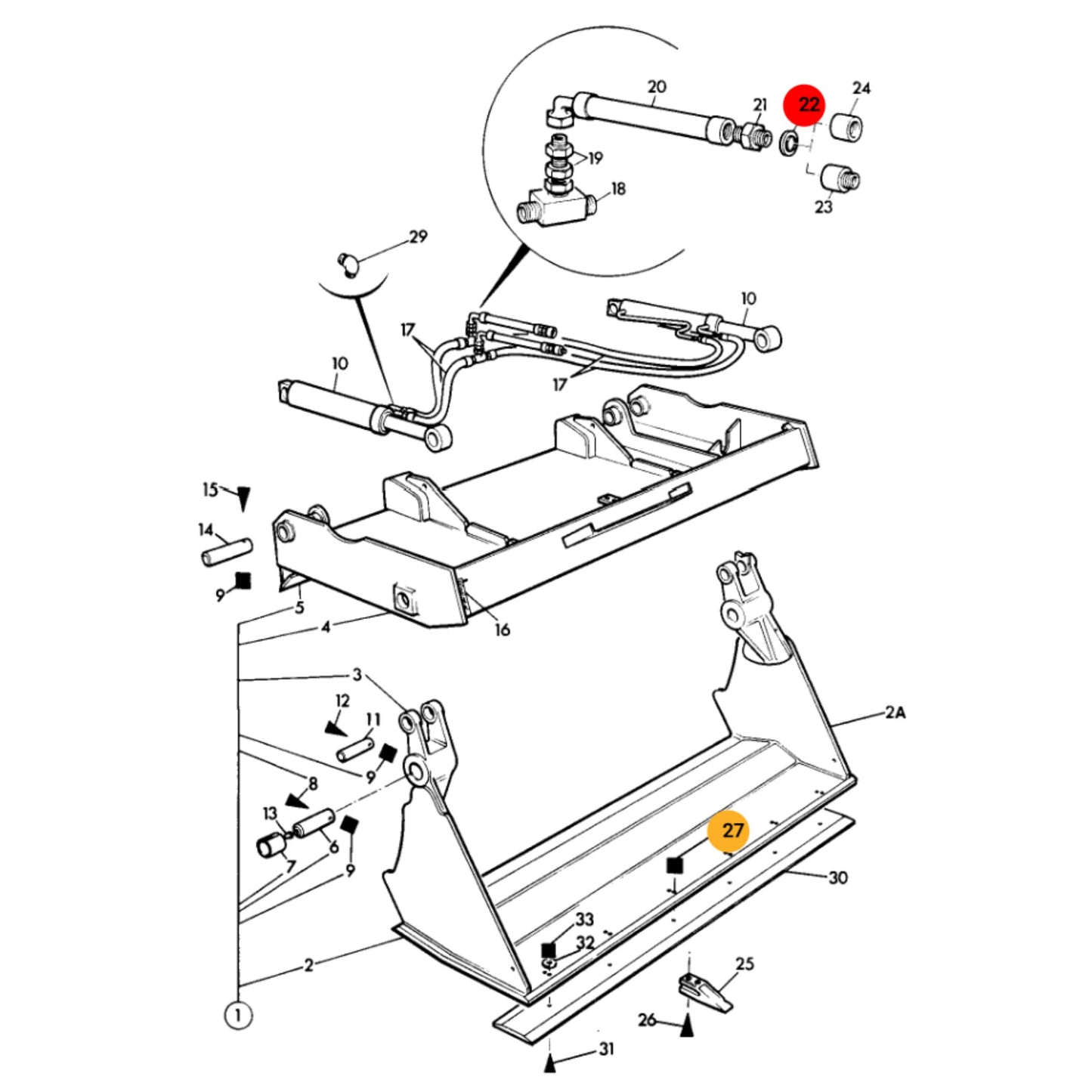 JCB Podkładka Uszczelniająca 3/8" Koparka Ładowarka 1406/0015 Oryginał