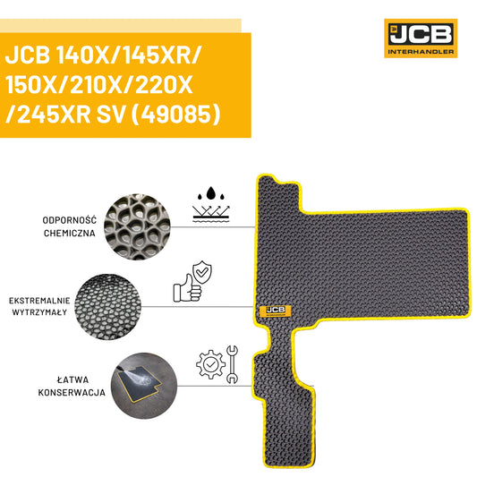 JCB Dywanik EVA 3D Koparka 140X 145XR 150X 210X 220X 245XR SV 49085