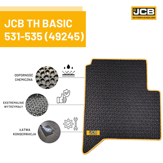 JCB Dywanik EVA 3D Ładowarka TH Basic 531-535 49245
