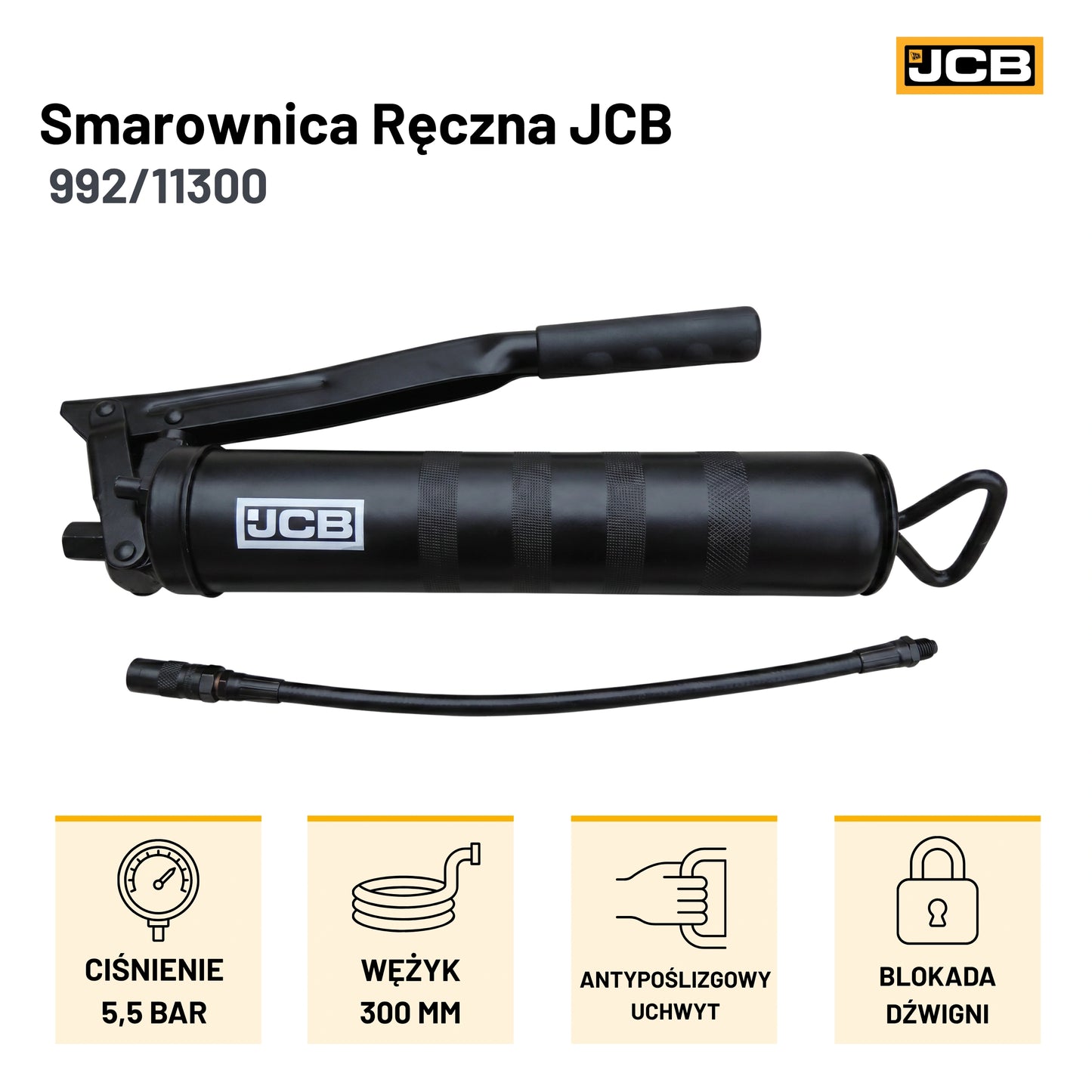 JCB Smarownica Ręczna Koparka Ładowarka 3CX 4CX 992/11300 Oryginał