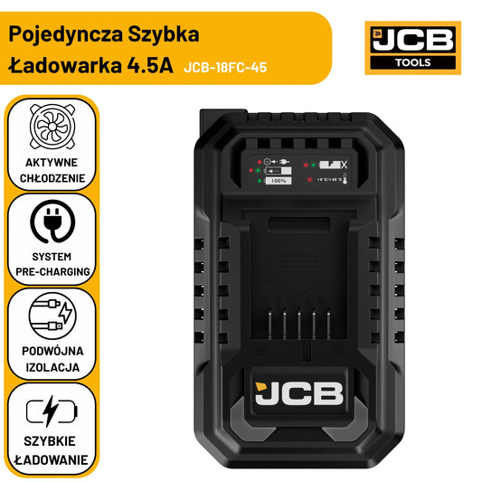 JCB Professional 18V szybka ładowarka 4.5A