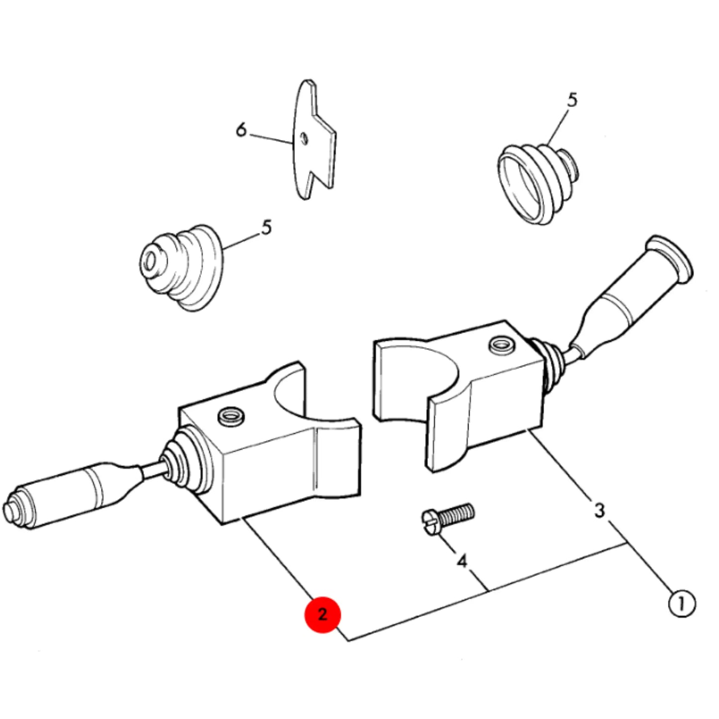 Przełącznik jazdy forward reverse shuttle switch – oryginalna część JCB | Interhandler Toruń