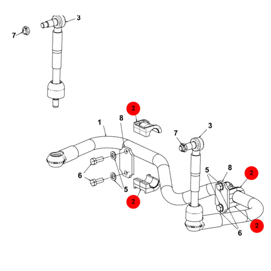 JCB Tuleja Mechaniczna Koparka Ładowarka Mechaniczny 332/V5281 Oryginał