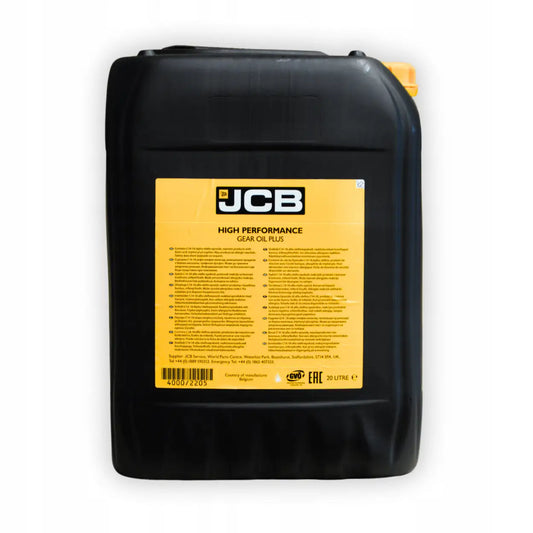 JCB Olej Przekładniowy Hp Plus Gear Oil - 20 L Koparka 4000/0505E Oryginał