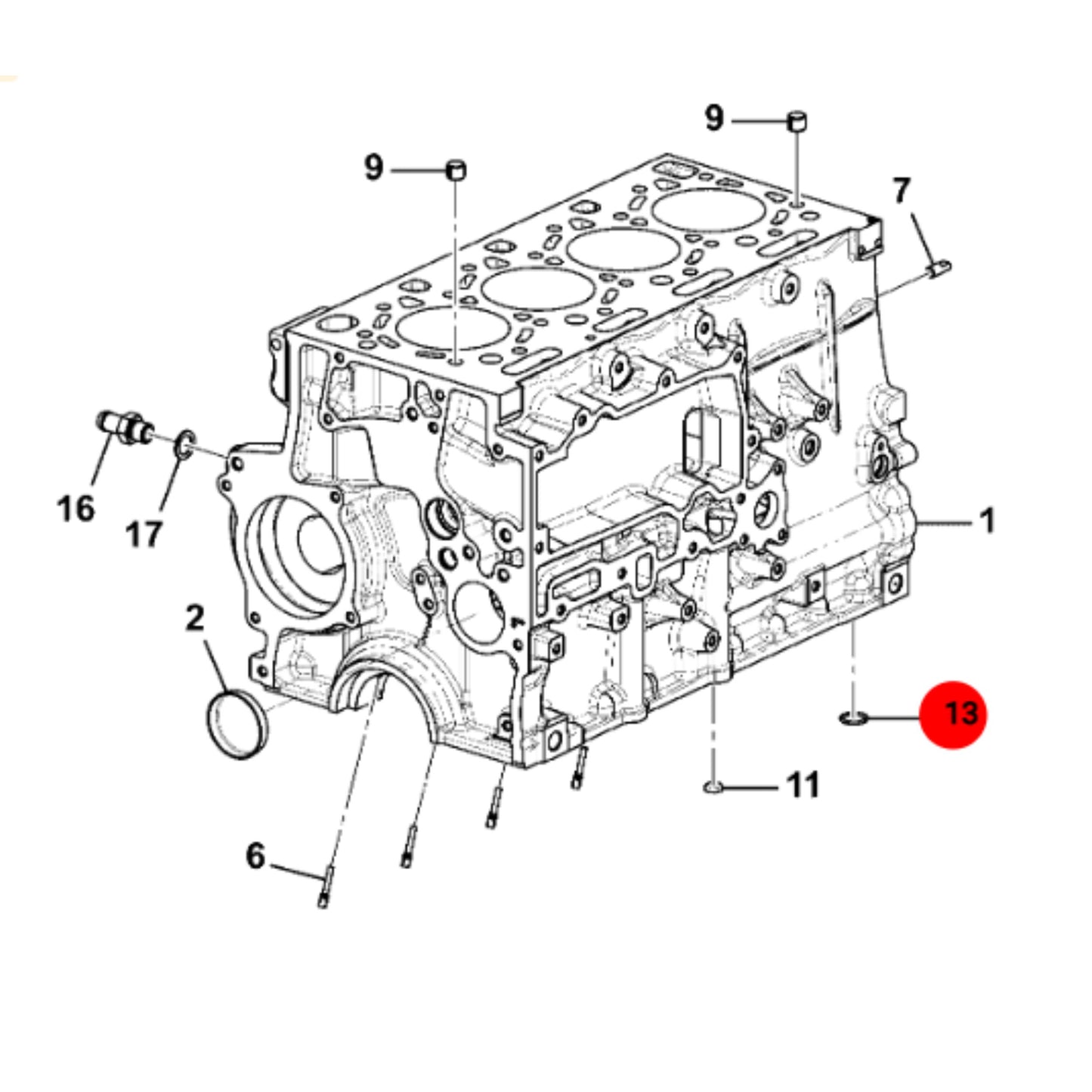 JCB Oring Uszczelka Silnik Koparka 320/01656 Oryginał