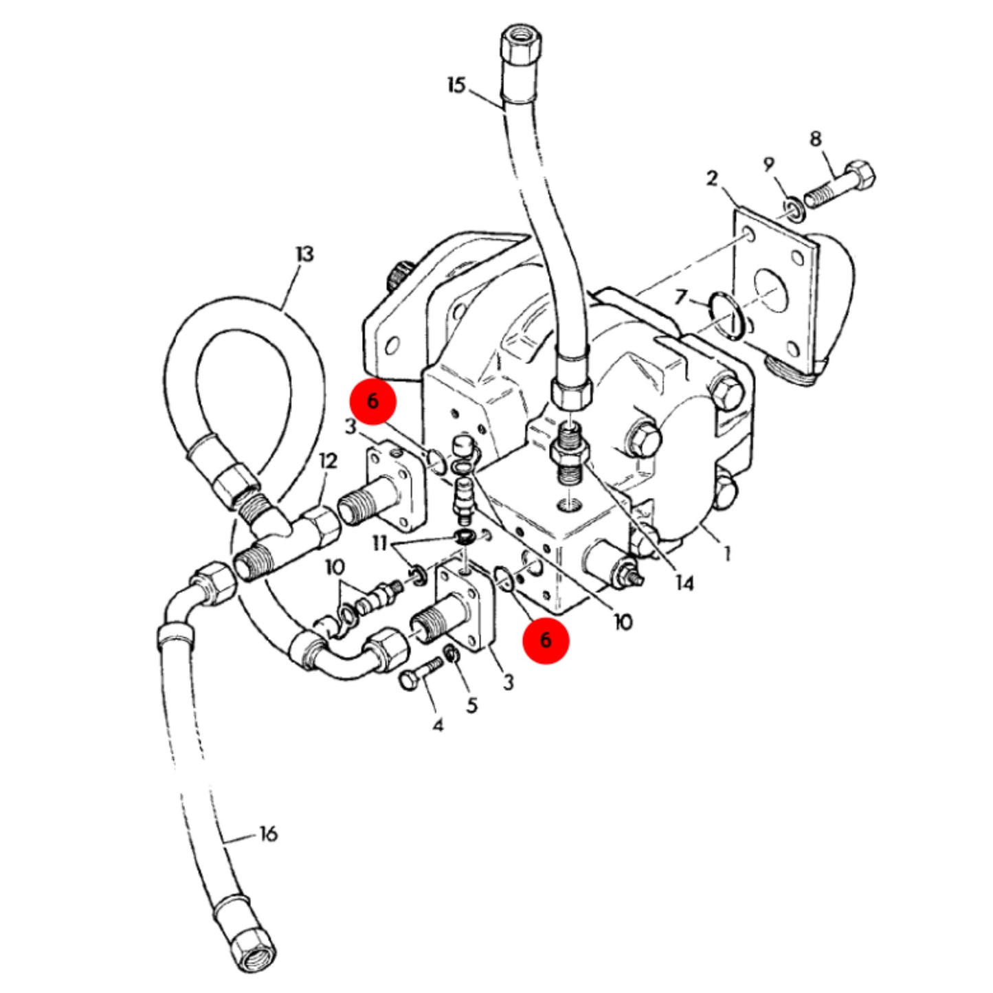JCB O Ring Koparka Ładowarka Części Zamienne 2401/0205 Oryginał