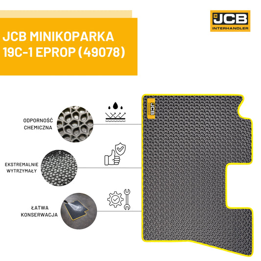 JCB Dywanik EVA 3D Minikoparka 19C-1 Eprop 49078