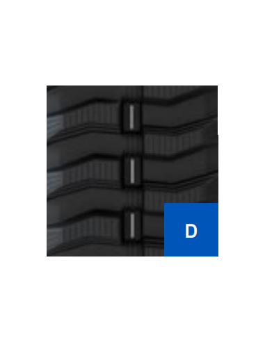 Gąsienica 250 X 52 X 72 D A P (25, 18) CAMSO SD TRACK (Construction Track) (16.1167.5202) (16.1167.5202)