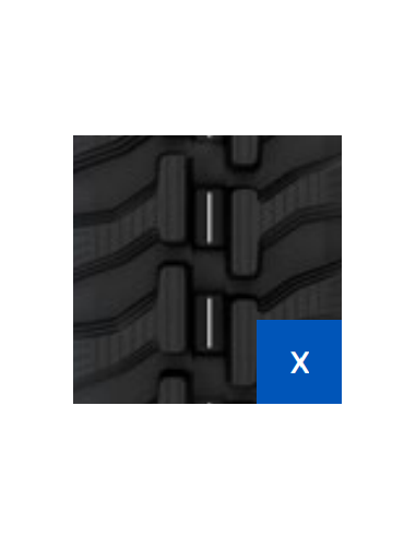 Gąsienica 180 X 39 X 72 X A R (20, 15) CAMSO SD TRACK (Construction Track) (16.2355.7770)