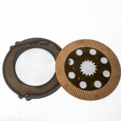 Tarcza oddzielajaca, przekładka hamulcowa JCB -  222x140x3,8 mm (458/20285)