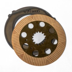 Tarcza oddzielajaca, przekładka hamulcowa JCB -  222x140x3,8 mm (458/20285)