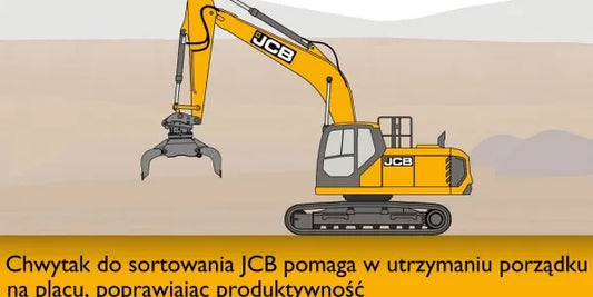 Czy chwytak do sortowania JCB to osprzęt, którego potrzebujesz? Sprawdź zalety tego rozwiązania