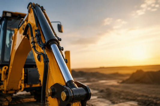 Siłownik hydrauliczny koparko-ładowarki JCB