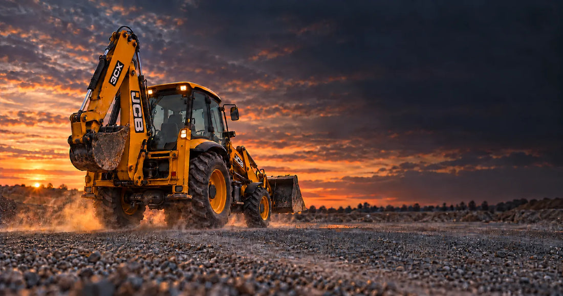 Łyżki JCB 3CX i 4CX oraz lemiesze - rodzaje, dobór i wymiana