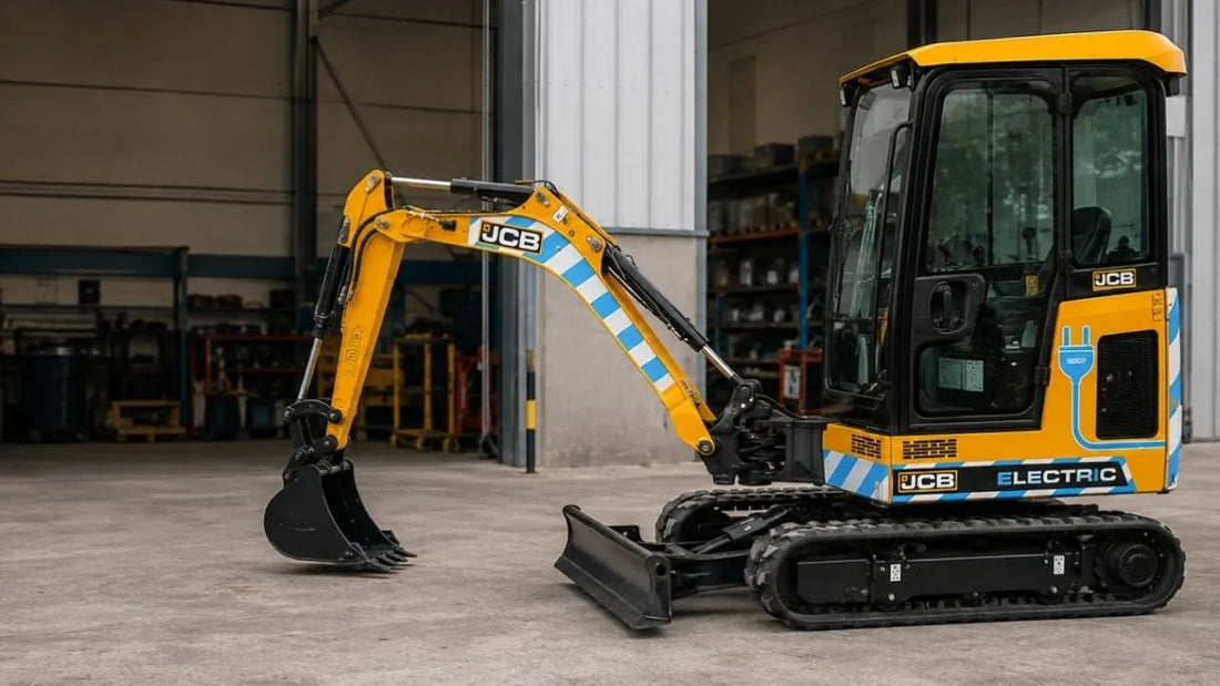 Elektryczna Minikoparka JCB - Części i Serwis