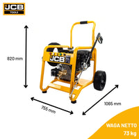 Myjka ciśnieniowa spalinowa JCB 15 KM 276 bar – wysokociśnieniowa do betonu i elewacji