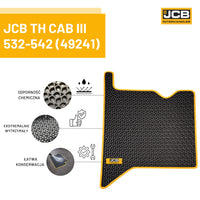 Dywanik eva 3d ładowarka TH cab iii 532 542 ind ag – oryginalna część JCB | Interhandler Koszalin