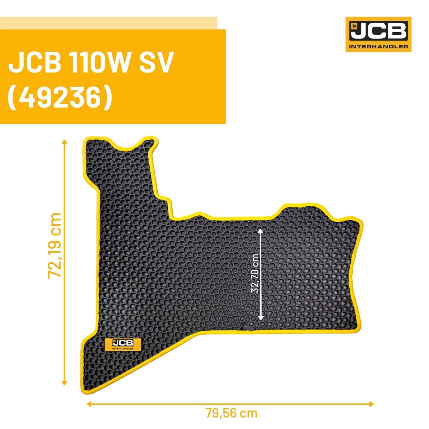 Dywanik eva 3d koparka kolowa 110w sv – oryginalna część JCB | Interhandler Warszawa