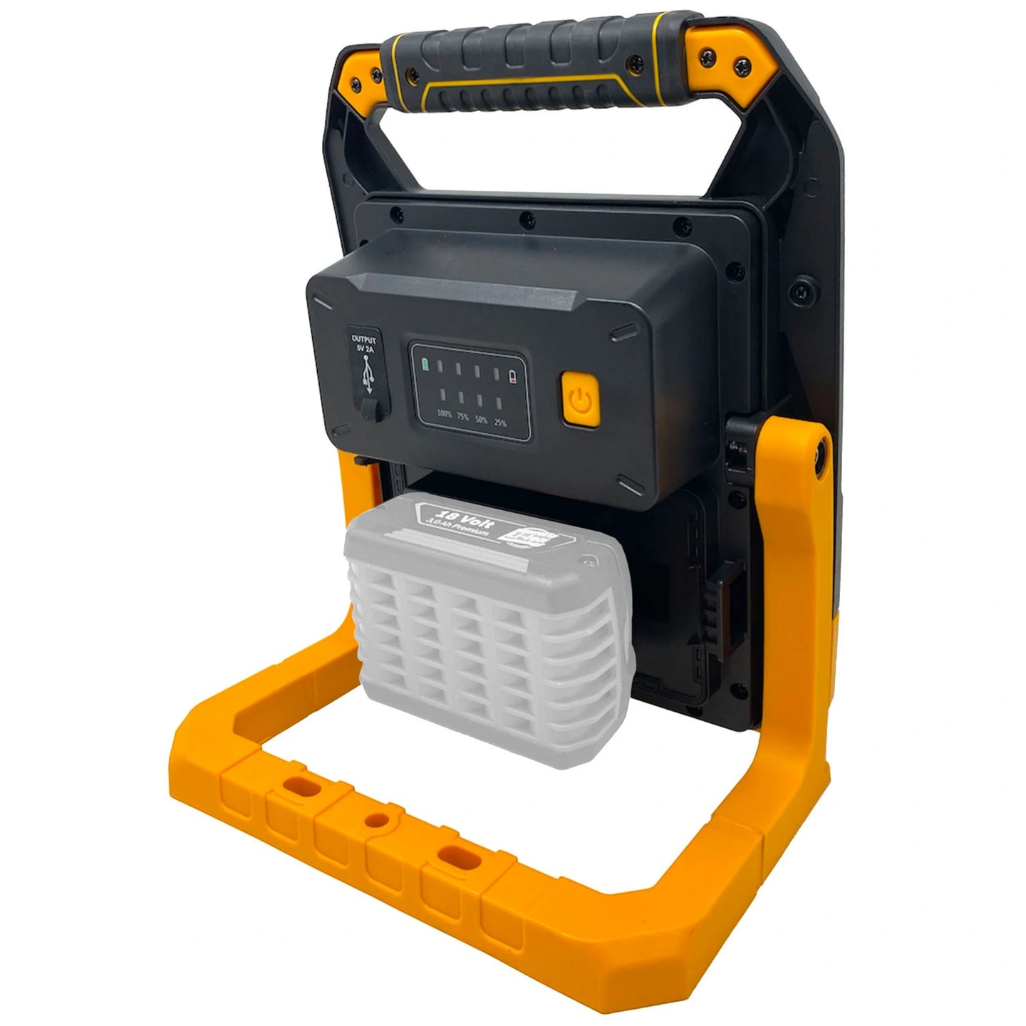 Lampa budowlana LED akumulatorowa JCB 4500 lm – lampa robocza akumulatorowa