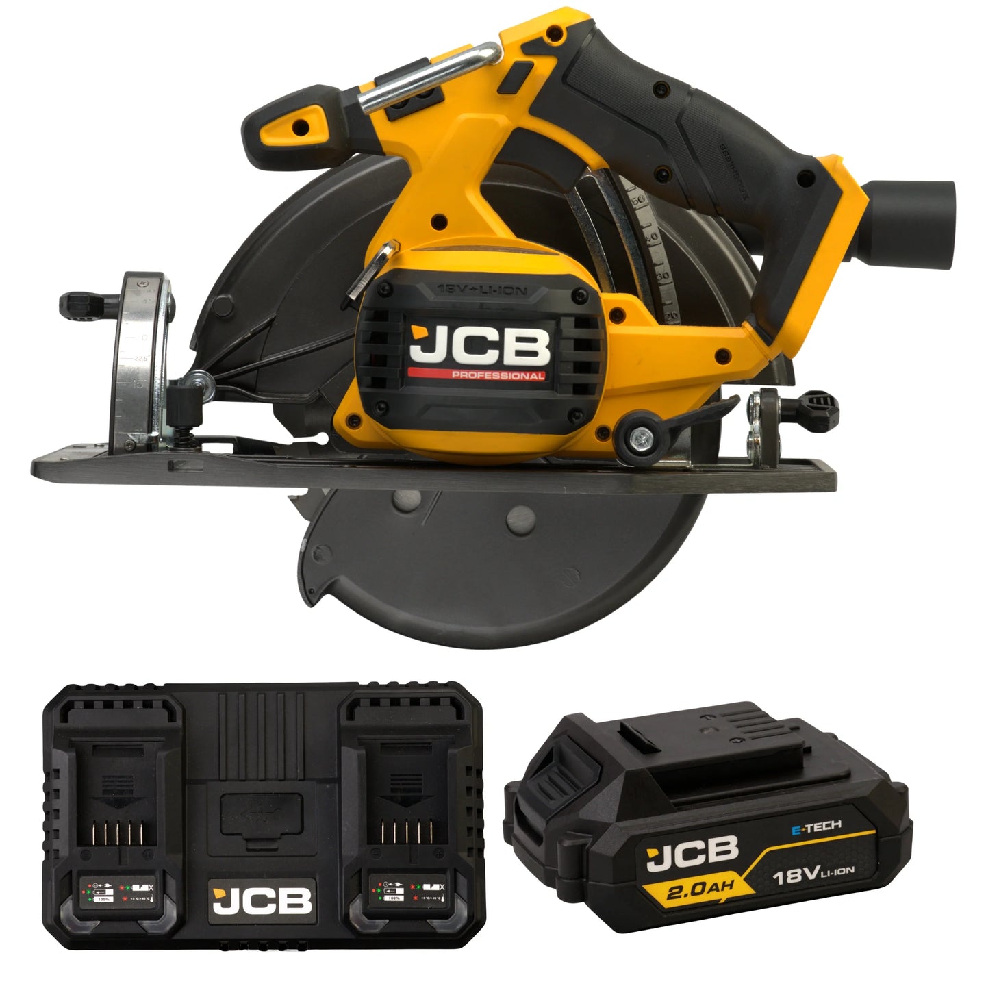 Piła do płyt meblowych JCB 18PCS-185 185 mm – piła do cięcia płyt meblowych, widok produktu