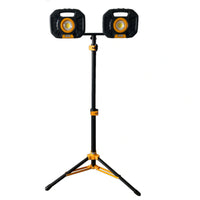 Lampa robocza na statywie JCB – stojak do lampy budowlanej