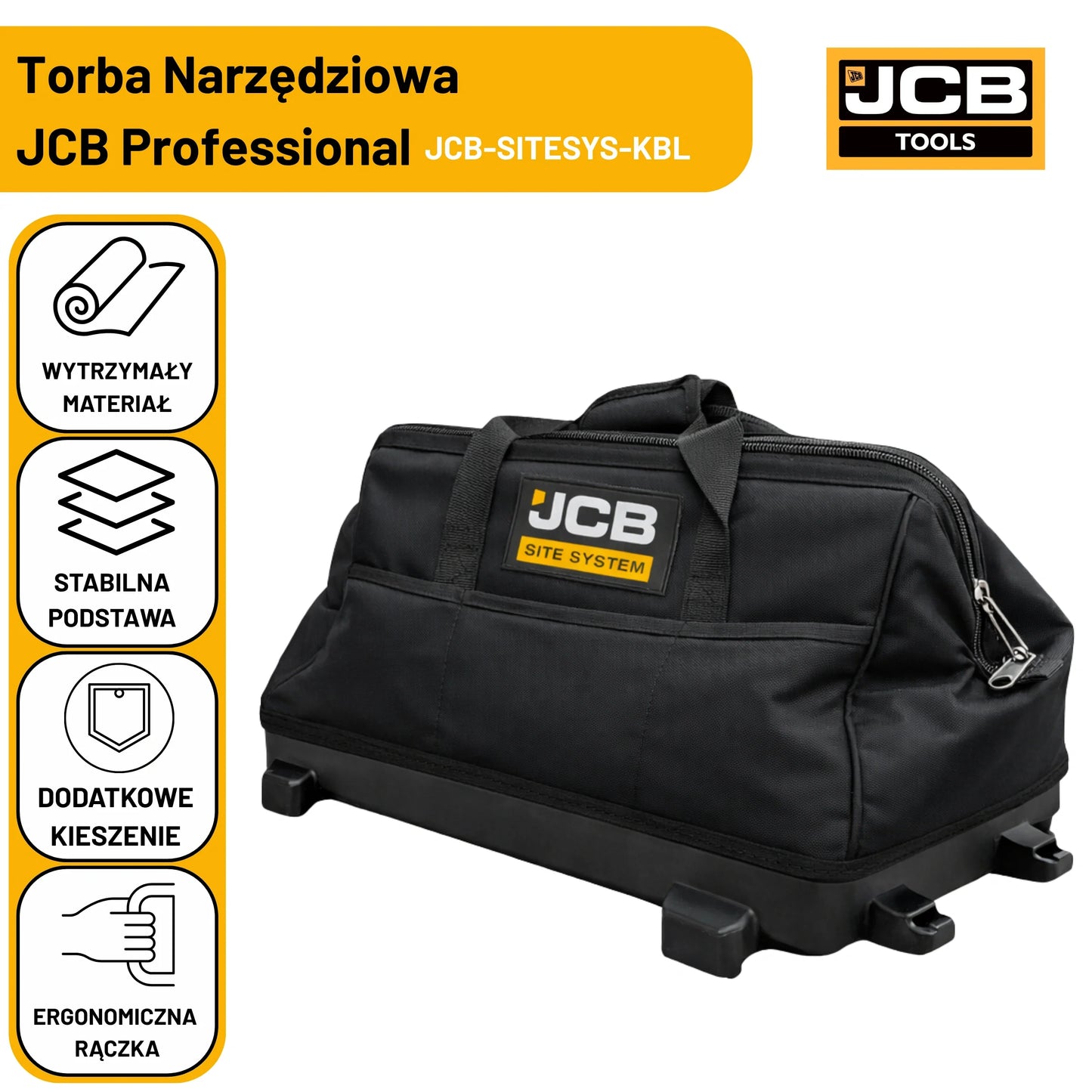 Torba na narzędzia JCB 300 mm – Torba JCB