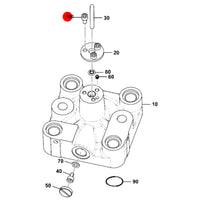 JCB Śruba Koparka Ładowarka Części 1391/3101Z Oryginał
