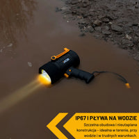 Latarka wodoszczelna JCB 1400 lm – latarka wodoodporna