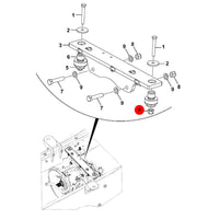 JCB Nakrętka M12 Koparka Ładowarka Części Zamienne 1370/0403Z Oryginał