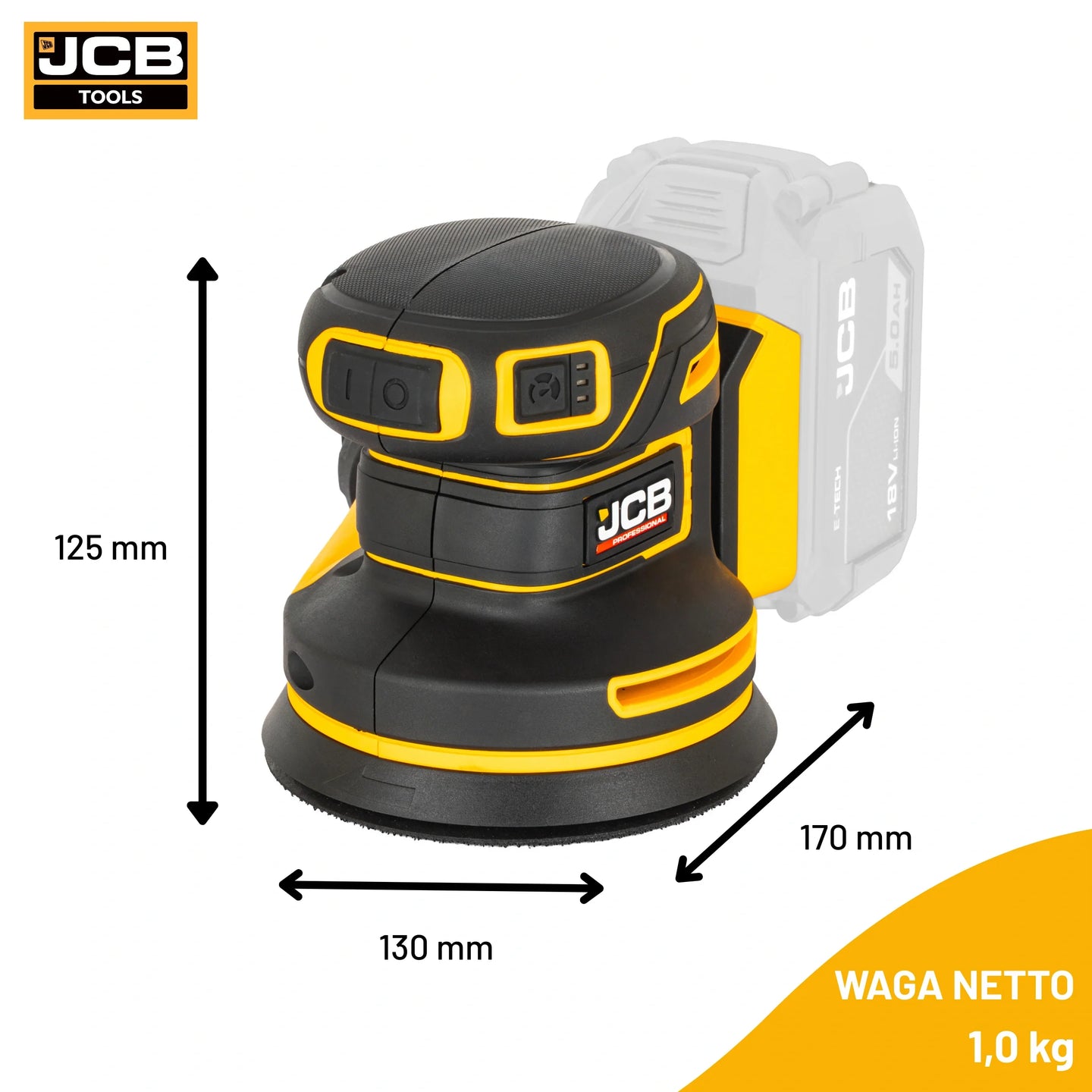 Wiertarko wkrętarki JCB 2Ah – wkrętarka udarowa