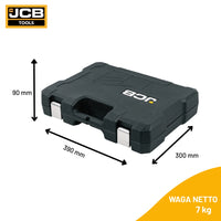 Zestaw elektronarzędzi akumulatorowych JCB – z akumulatorem i ładowarką