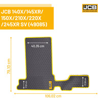 Dywanik eva 3d koparka 140x 145xr 150x 210x 220x 245xr sv – oryginalna część JCB | Interhandler Kraków