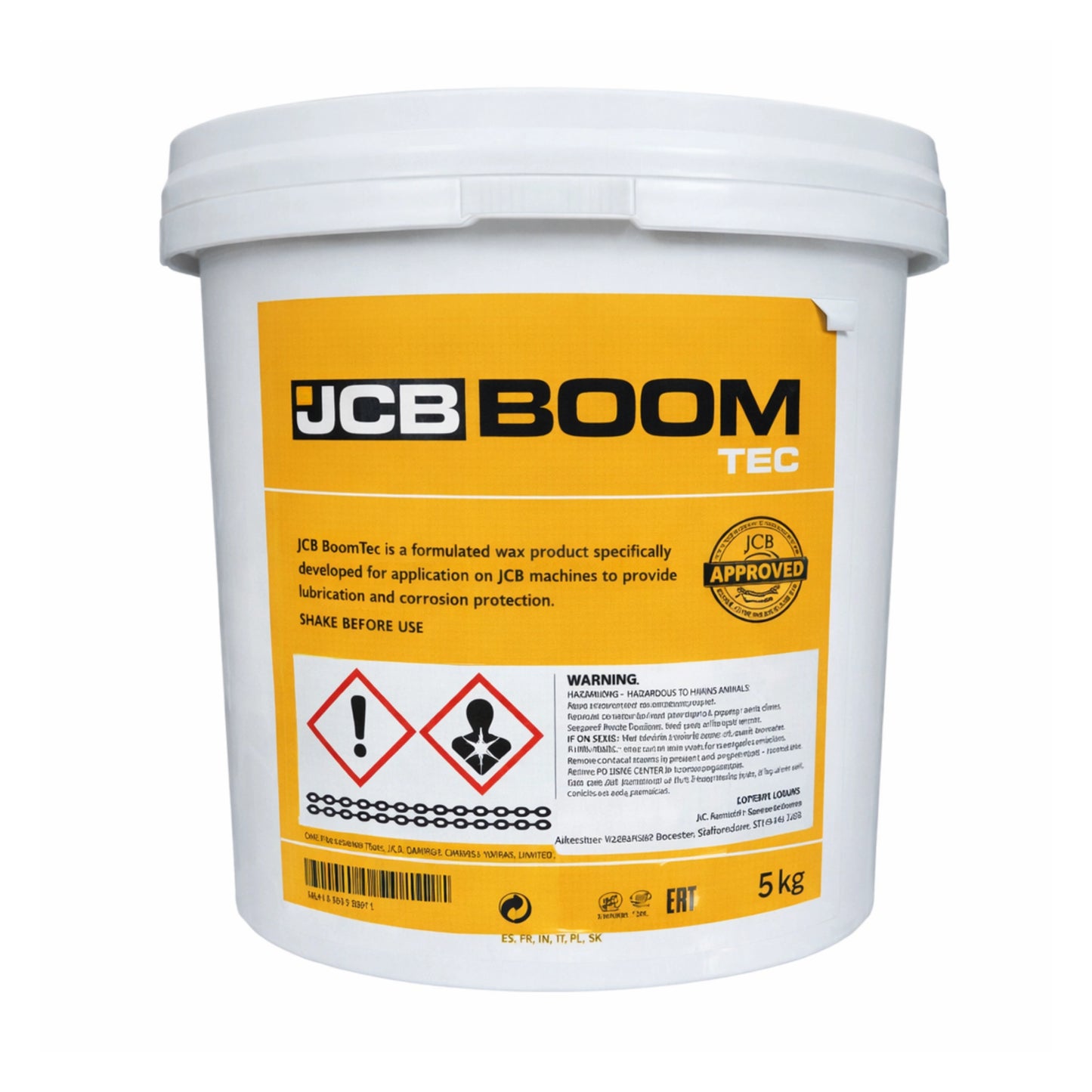 Smar do wysiegow boom tec koparka ładowarka 3CX 4CX – oryginalna część JCB | Interhandler Wrocław