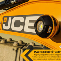 JCB Oświetlenie robocze z obrotową podstawą magnetyczną