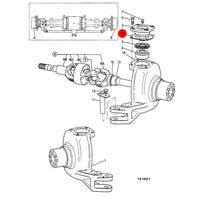 JCB Podkładka 0,25Mm Koparka Ładowarka 3CX 4CX 921/01403 Oryginał