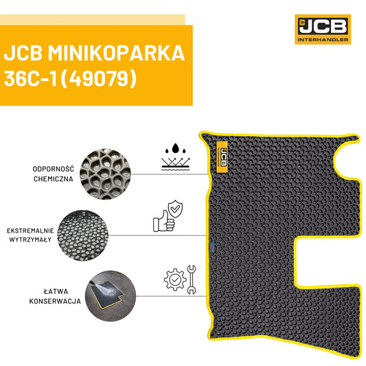 JCB Dywanik EVA 3D Minikoparka 36C-1 49079