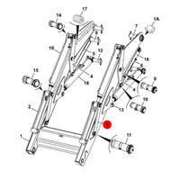 JCB Ramię Przegubu Koparka Ładowarka 3CX 4CX 331/43840 Oryginał