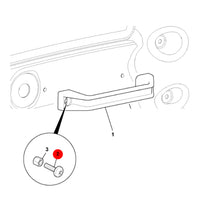 JCB Śruba Koparka Ładowarka Części 826/01672 Oryginał