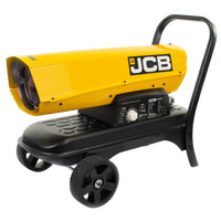Nagrzewnica olejowa JCB 20kW – nagrzewnica spalinowa