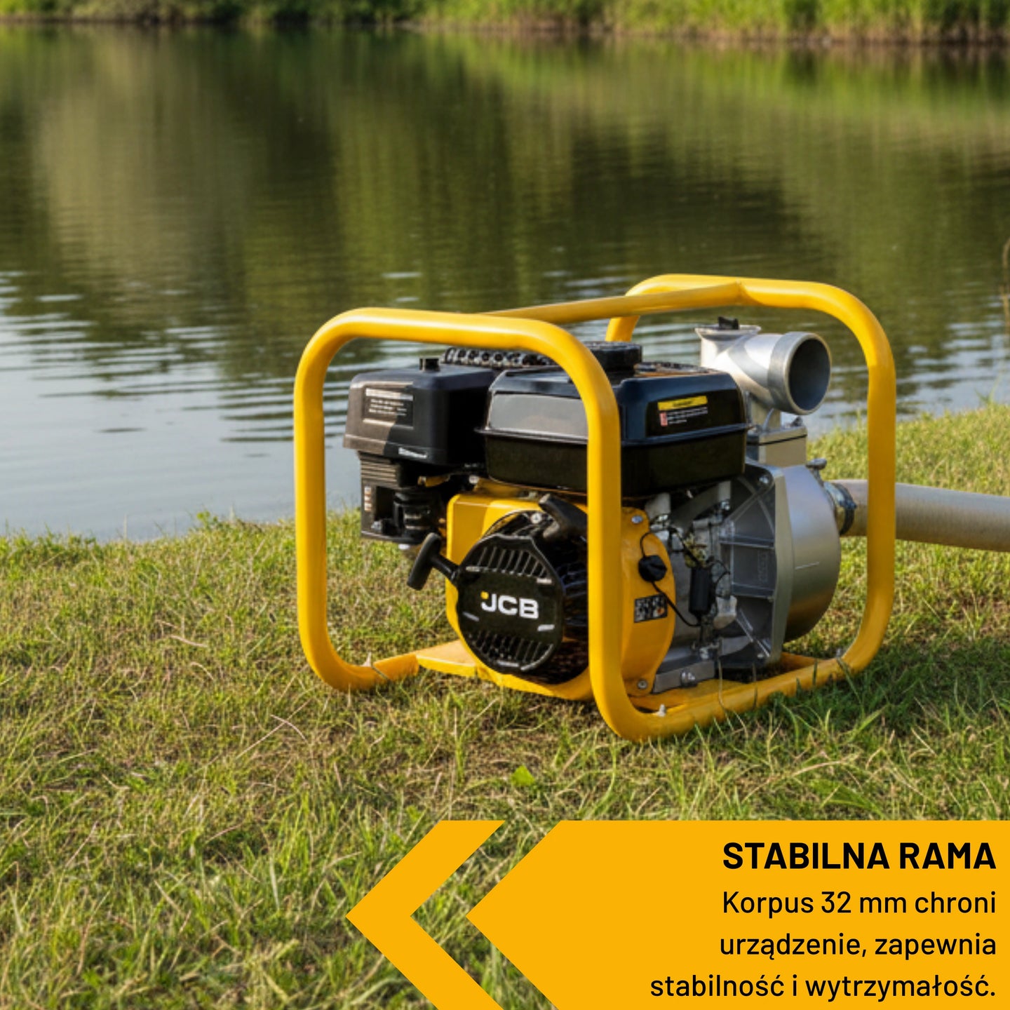Zestaw elektronarzędzi akumulatorowych JCB 7,5 KM 75 mm 15 bar (JCB-WP80P24/KPL)