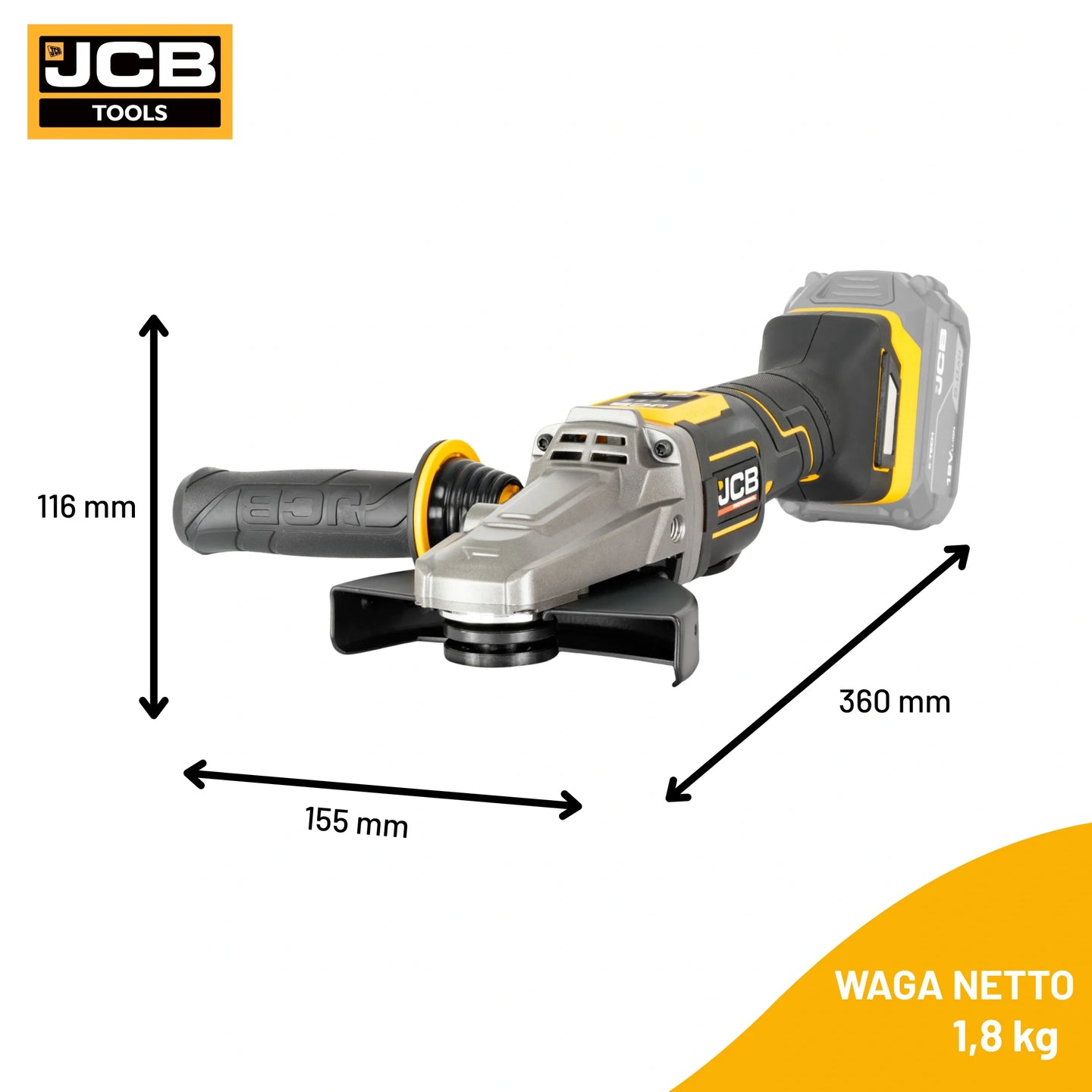 Wiertarko wkrętarki JCB 160Nm – wkrętarka udarowa
