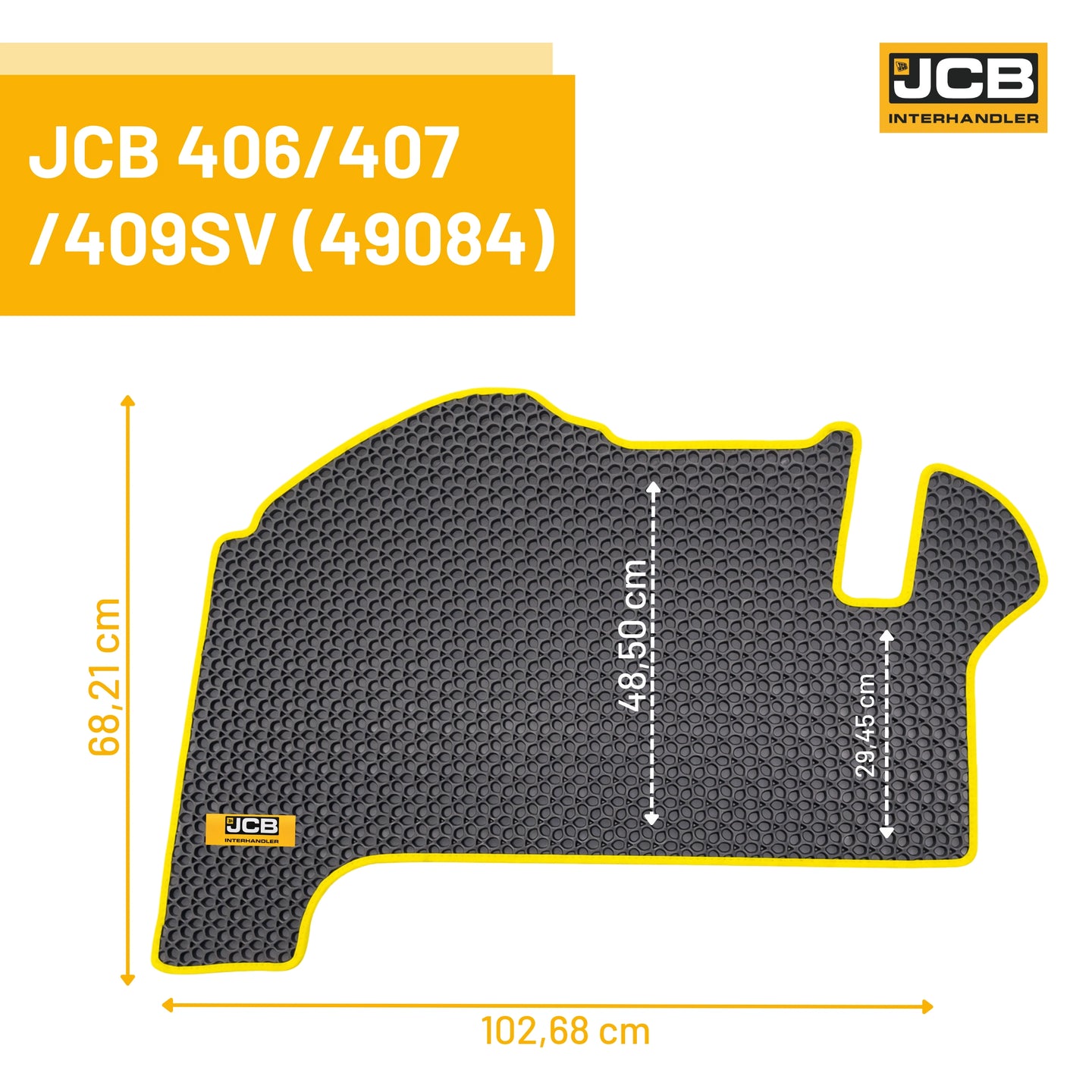 Dywanik eva 3d ładowarka 406 407 409 sv – oryginalna część JCB | Interhandler Białystok
