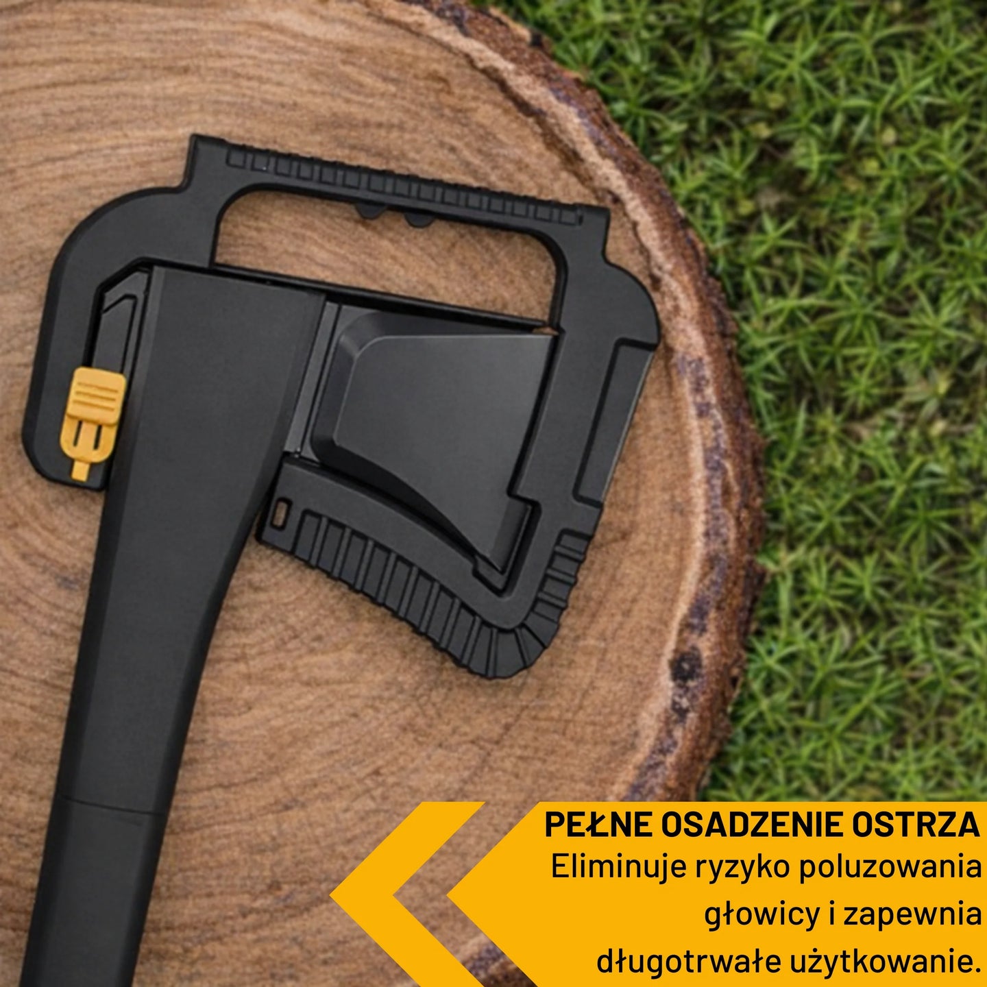 Siekiera do łupania JCB 320mm – siekiera do drewna, widok produktu