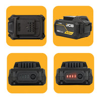 Zestaw elektronarzędzi akumulatorowych JCB 18V 5.0 Ah 75 Nm (JCB-18PCD-75-5)