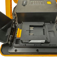 Profesjonalne lampy budowlane JCB 6500 lm – lampa budowlana LED akumulatorowa