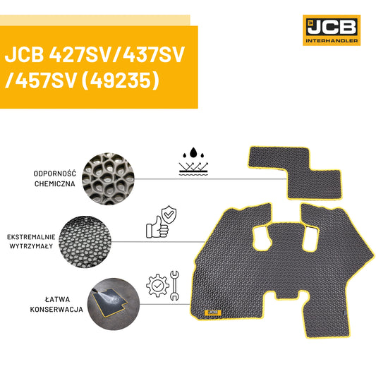 JCB Dywanik EVA 3D Ładowarka 427SV 437SV 457SV Dywanik do Ładowarki 49235