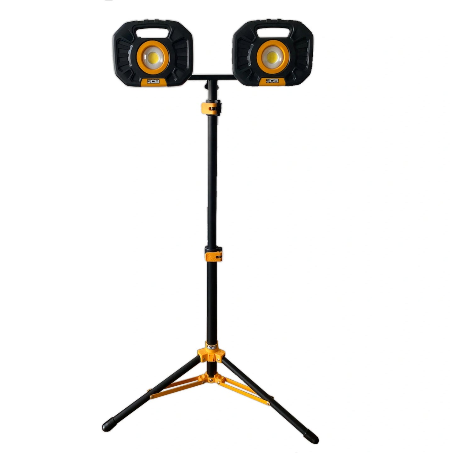 Lampa LED 18V JCB 2500 lm – przenośna lampa budowlana LED