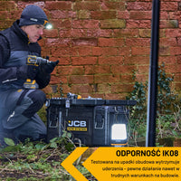 JCB Lampa 1600 lm zasilana akumulatorem elektronarzędzia