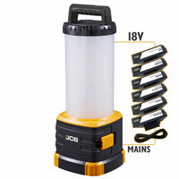 Lampa robocza akumulatorowa JCB SL-KONNECT360 7200 lm – oświetlenie placu budowy