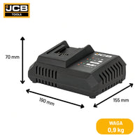 Ładowarka li-ion 18V JCB – ładowarka akumulatorów 18V